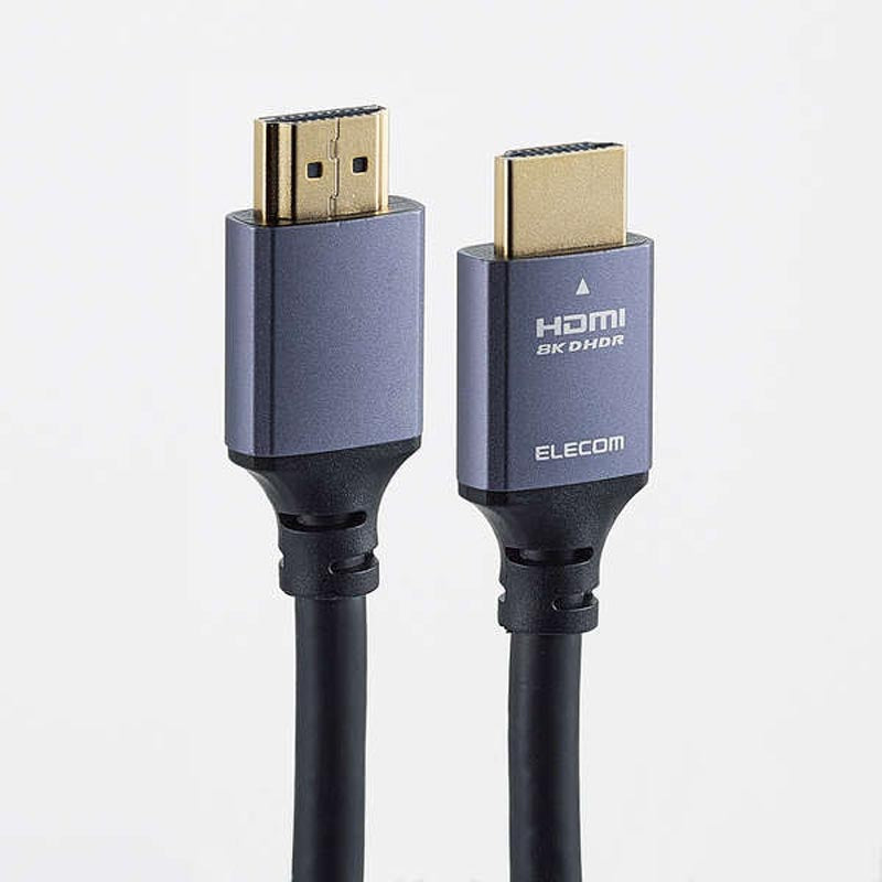 Elecom GM-HD21E30BK HDMI Cable Ultra High Speed 8K 60Hz 3M (Black)