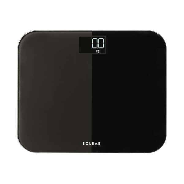 Elecom HCS-S03BK Eclear Weighing Scale Slim and Compact (Black)