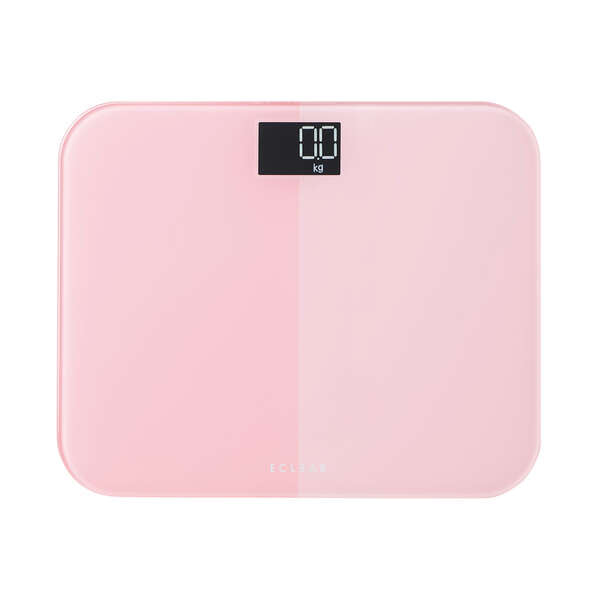 Elecom HCS-S03PN Eclear Weighing Scale Slim and Compact (Pink)