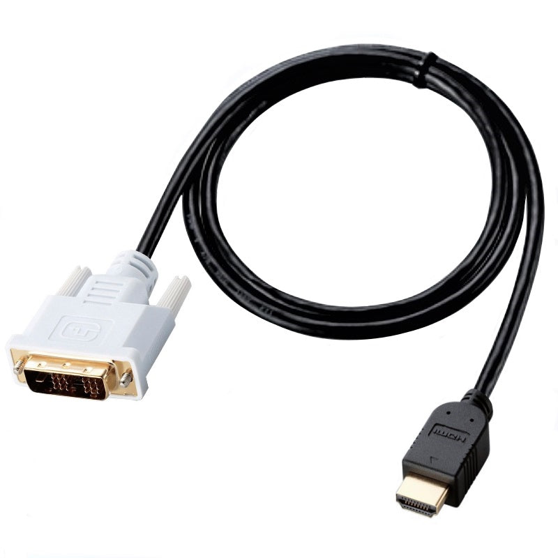 Elecom HDMI Adapter to DVI Cable 1.0m (DH-HTD10BK)