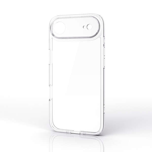 Elecom iPhone 17 Air 6.5 (2025) Hybrid Clear Case with metal ring
