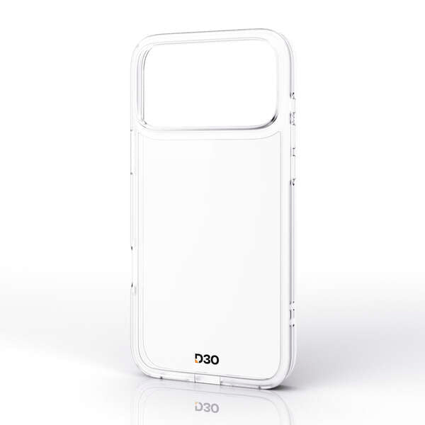 Elecom iPhone 17 Pro Max 6.9 (2025) D3O All Clear Case with metal ring