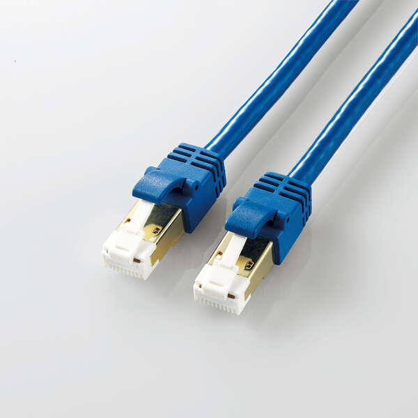Elecom LD-TWSYT/BM5 CAT7 SOFT 5M LAN CABLE UNBREAKABLE LATCH