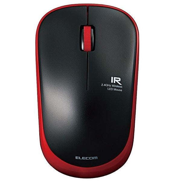 Elecom M-IR07DRRD IR Sensor Wireless Mouse (Red)