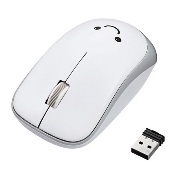 Elecom M-IR07DRWH IR Sensor Wireless Mouse (White)