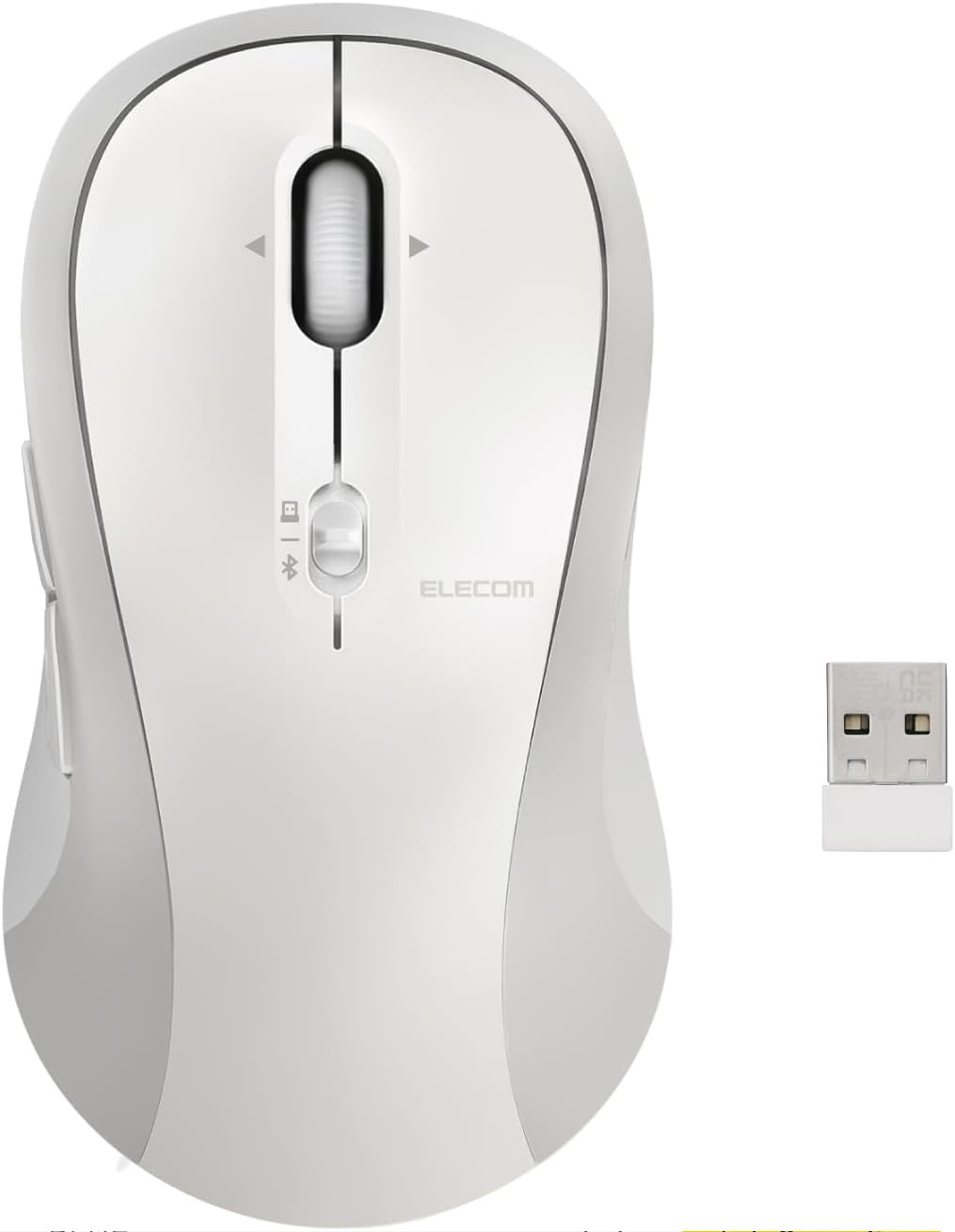Elecom M-MY40MBSWH-G Wireless Mouse White