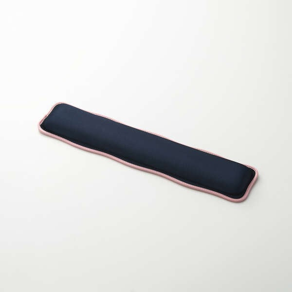 Elecom-MOH-UKM01NV Wave Wrist Rest Navy