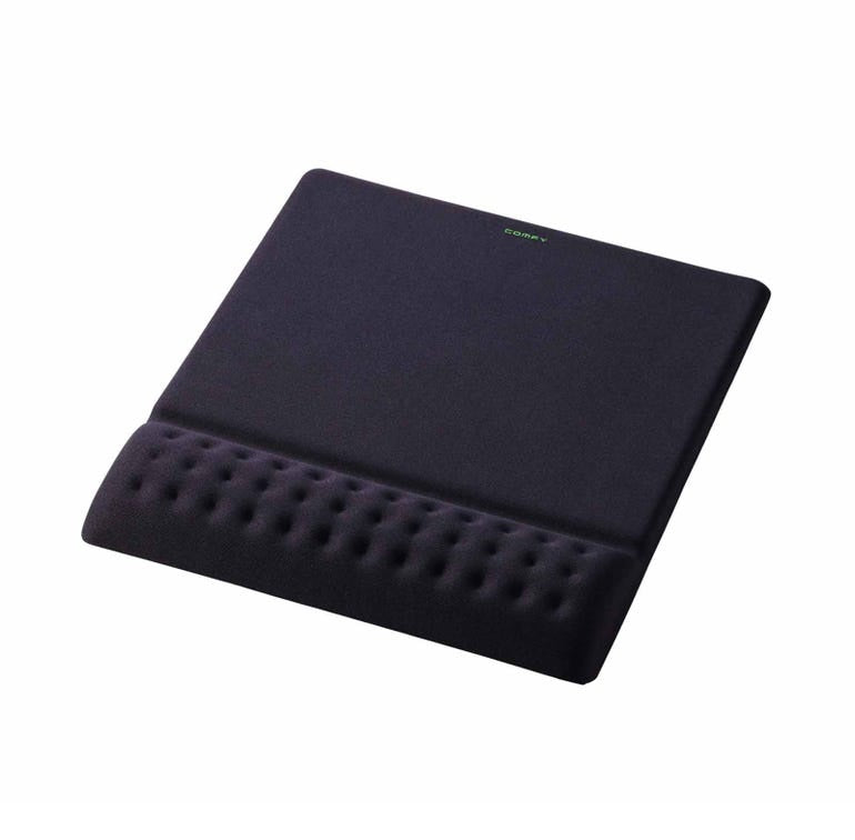 Elecom MP-CF095WBK COMFY Wide MousePad w Integrated Wristrest