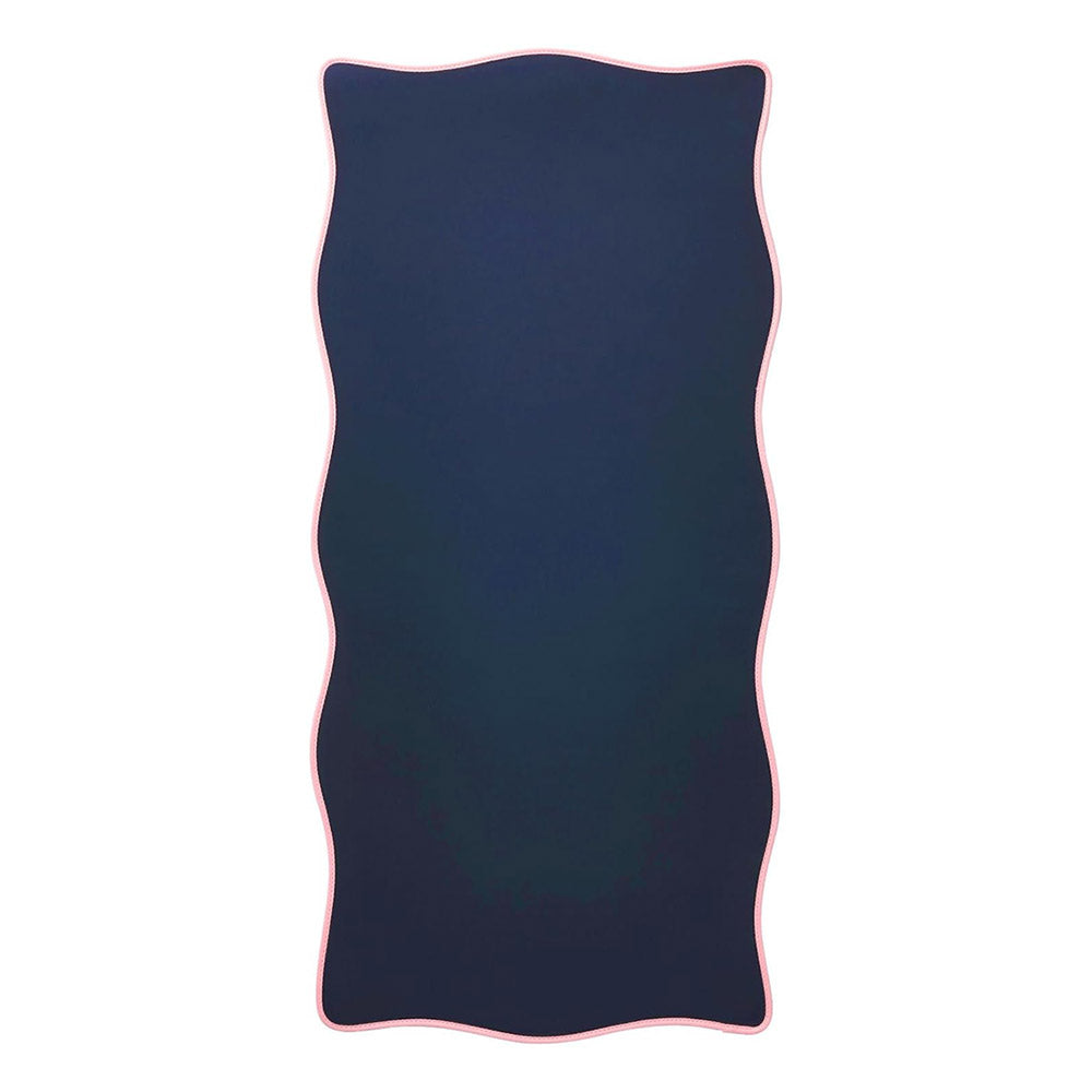 Elecom-MP-UKDM01NV Wave Desk Mat Navy