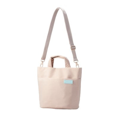 Elecom OFFTOCO Mini Tote Bag 2-way Bottle Holder / Stand (Sand Beige)