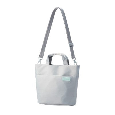 Elecom OFFTOCO Mini Tote Bag 2-way Bottle Holder / Stand (Stone Blue)