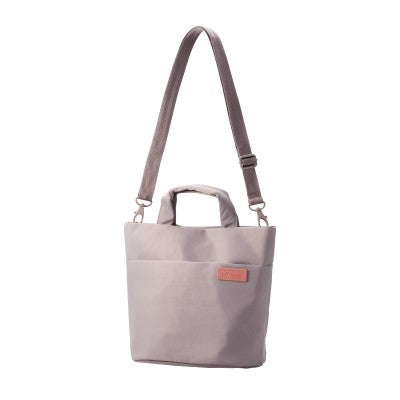 Elecom OFFTOCO Mini Tote Bag 2-way Bottle Holder / Stand (Rose Grey)