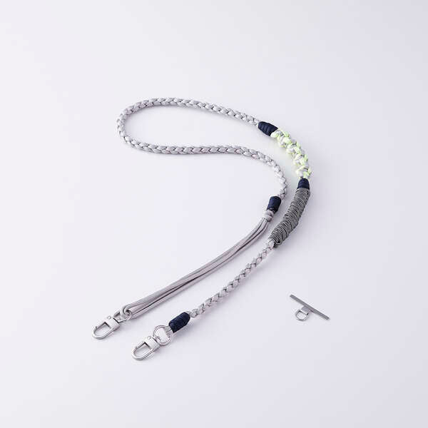 Elecom P-STSDH1KNGY Smartphone Shoulder Strap Knitted (Grey)