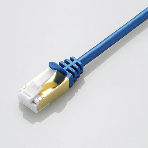 Elecom Slim LAN Cable 5m (Blue)