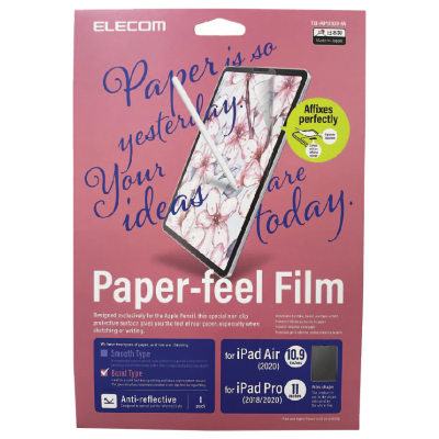 Elecom TB-APB109-W iPad Air 10.9'' Paper Like Film (Bond)