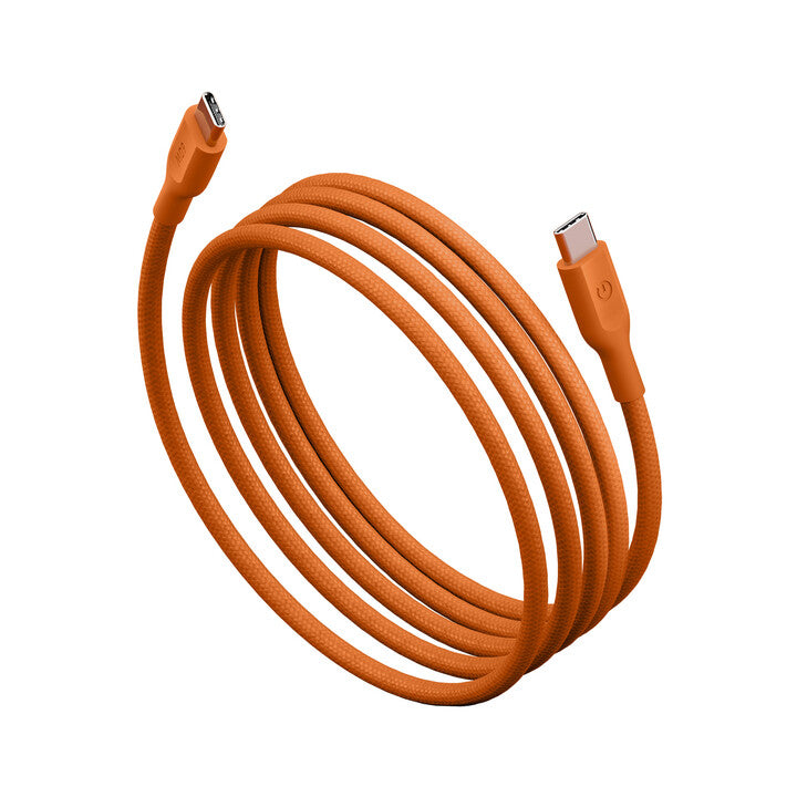 Energea Flow C-C Cable 480Mbps 60W 1.5M - Orange