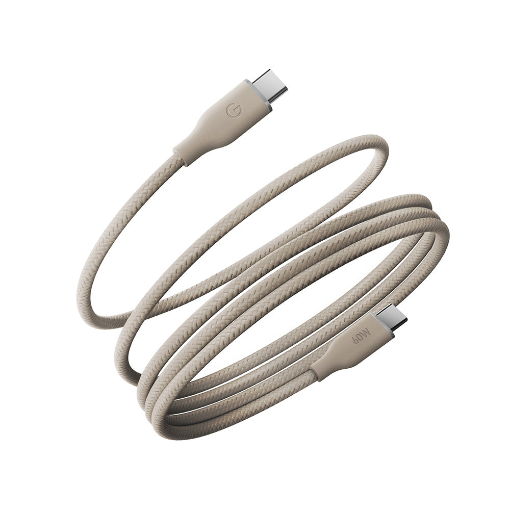 Energea Helix 60 C-C 60W Magnetic Cable 1.5M (Natural Titanium)