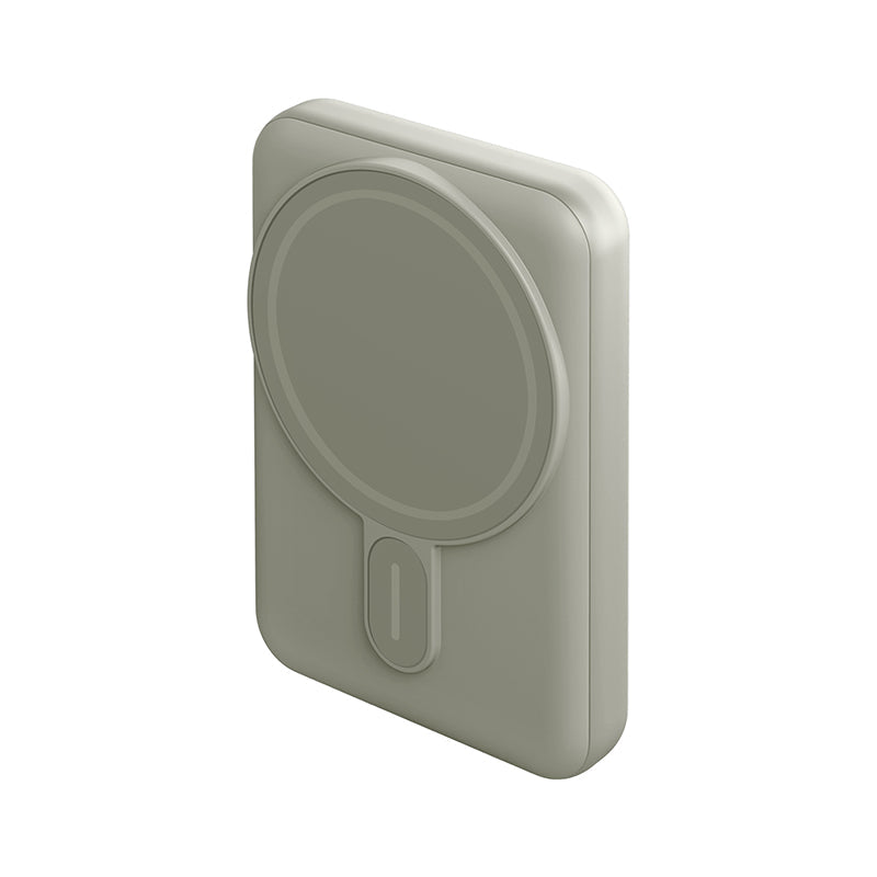 Energea MagPac Mini PD20W 10000mAh Ultra Slim Wireless Powerbank with Stand (Sage)
