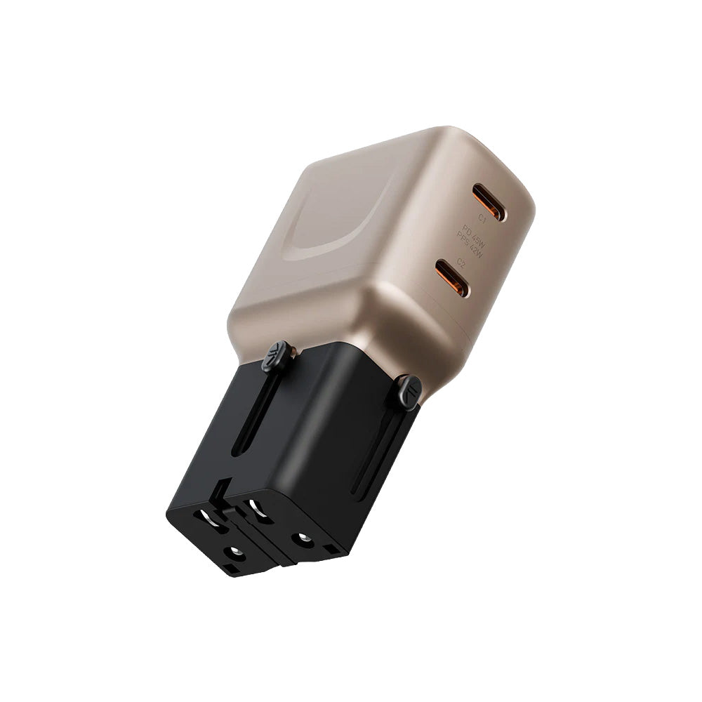 Energea Travelgo 45W Travel Adapter (Gold)