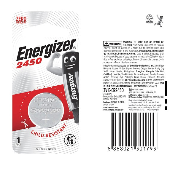 Energizer ECR 2450 BP1 Battery