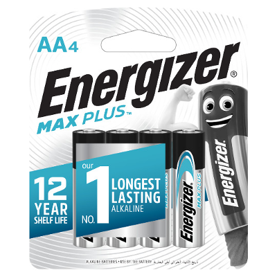 Energizer Max Plus EP91 BP4 AA Alkaline Battery