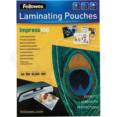 Fellowes A3 Laminating Pouches (100 pieces/pkt)