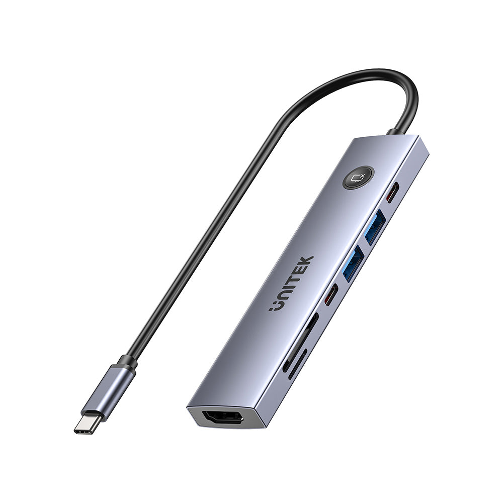 FLB-Unitek S7 Pro 7-in-1 5Gbps USB-C Hub for Asus/Lenovo/HP