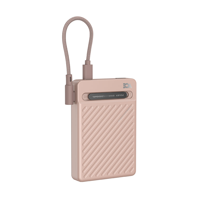 FLB- VCE VE-PD28 22.5W 10000mAh Wireless PowerBank Brown