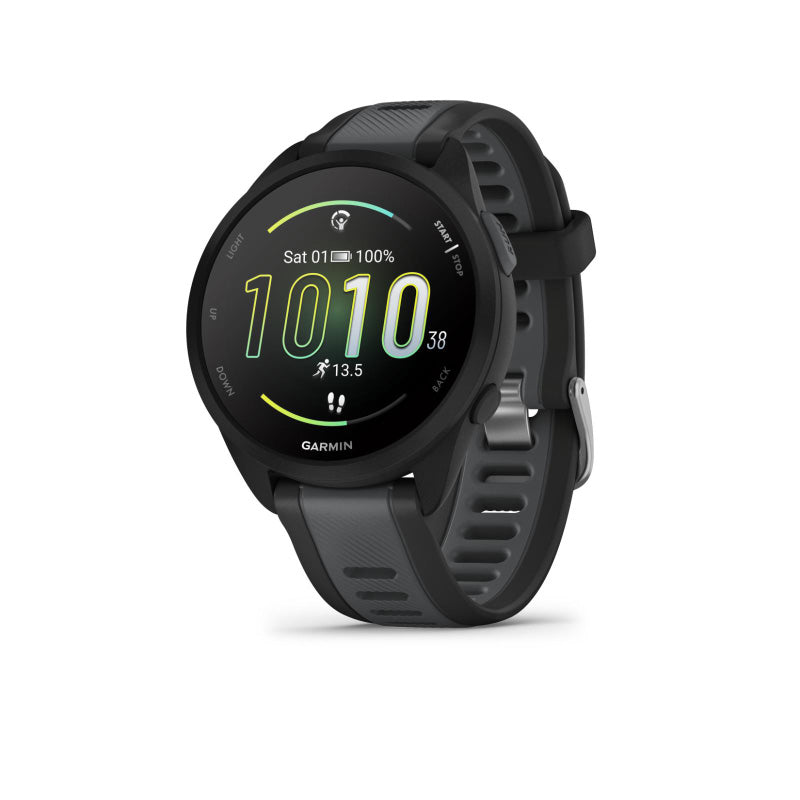 Garmin Forerunner 165 Smartwatch (Black/Slate)