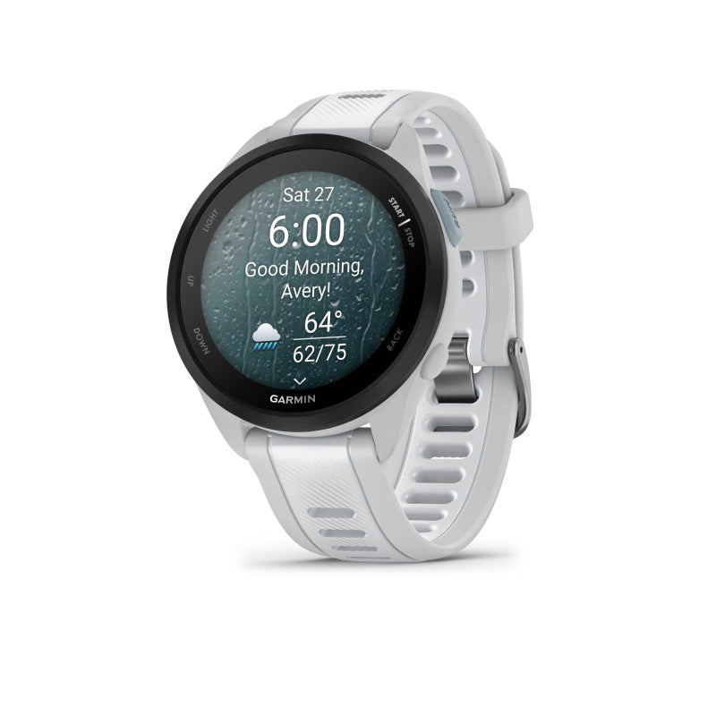 Garmin Forerunner 165 Smartwatch (Mist Gray/Whitestone)