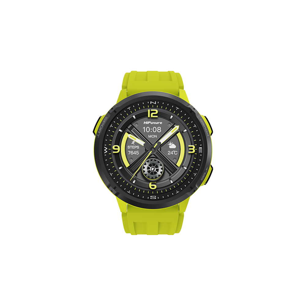 HiFuture Mix3 Smart Watch (Fluorescent Yellow)