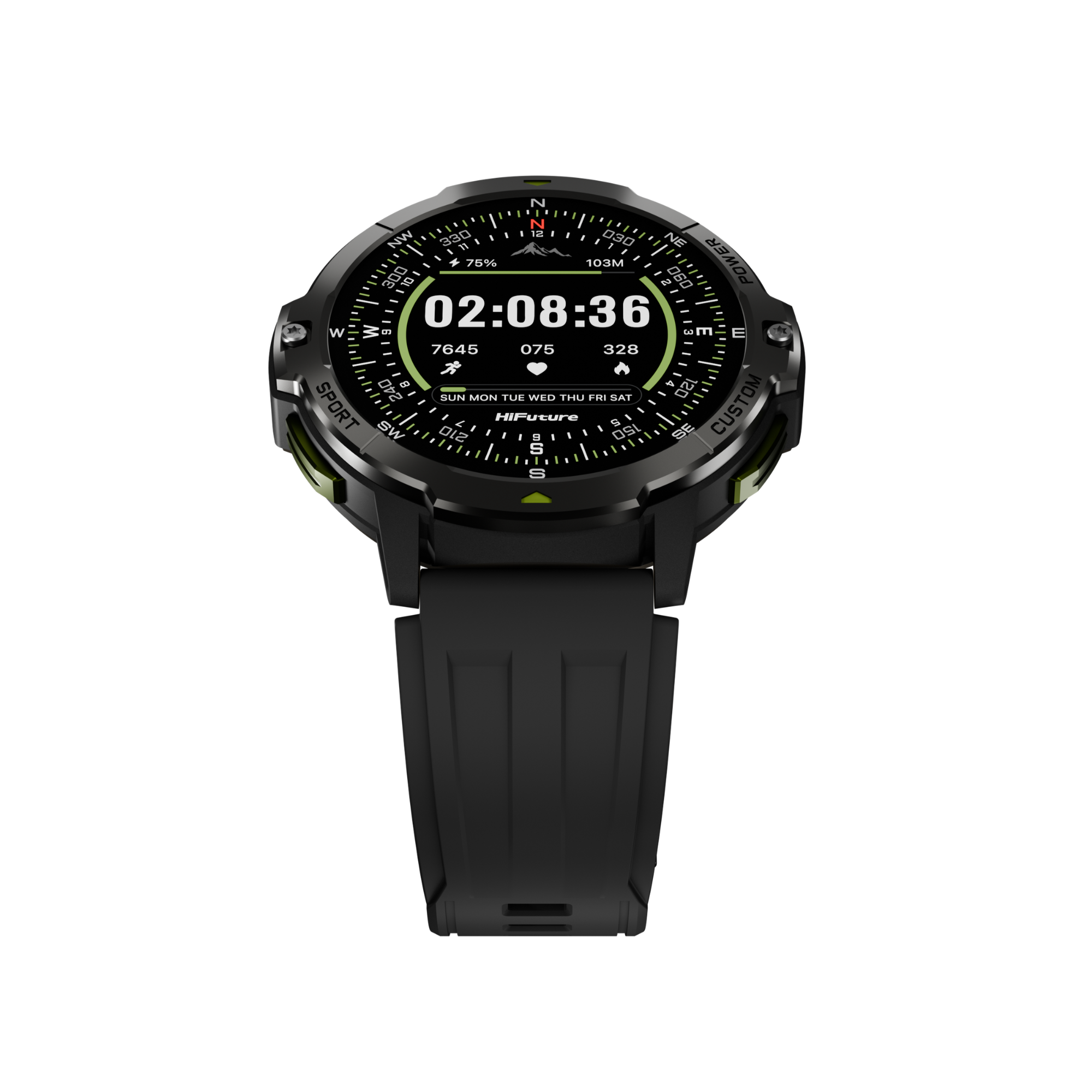 HiFuture Vortex Smart Watch Black