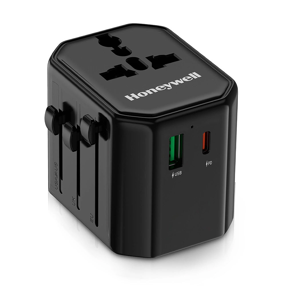 Honeywell Universal World Travel Adapter 38W (Black)