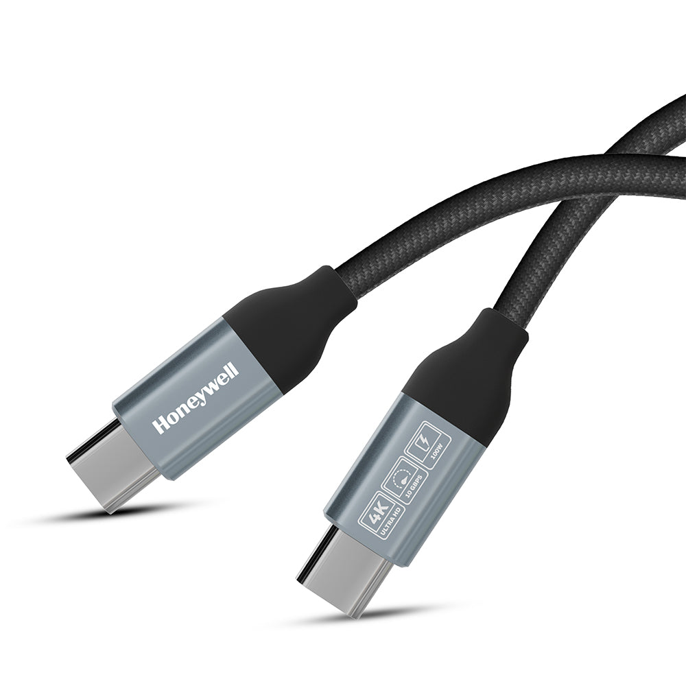 Honeywell USB C to USB C Cable USB 3.1 1.2M (Black)