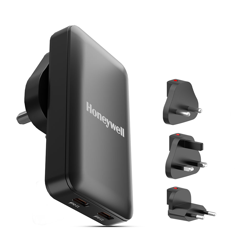 Honeywell Zest GaN Charger 45W Ultra Thin (Black)