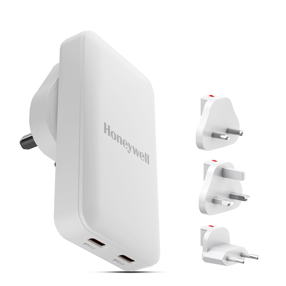 Honeywell Zest GaN Charger 45W Ultra Thin (White)