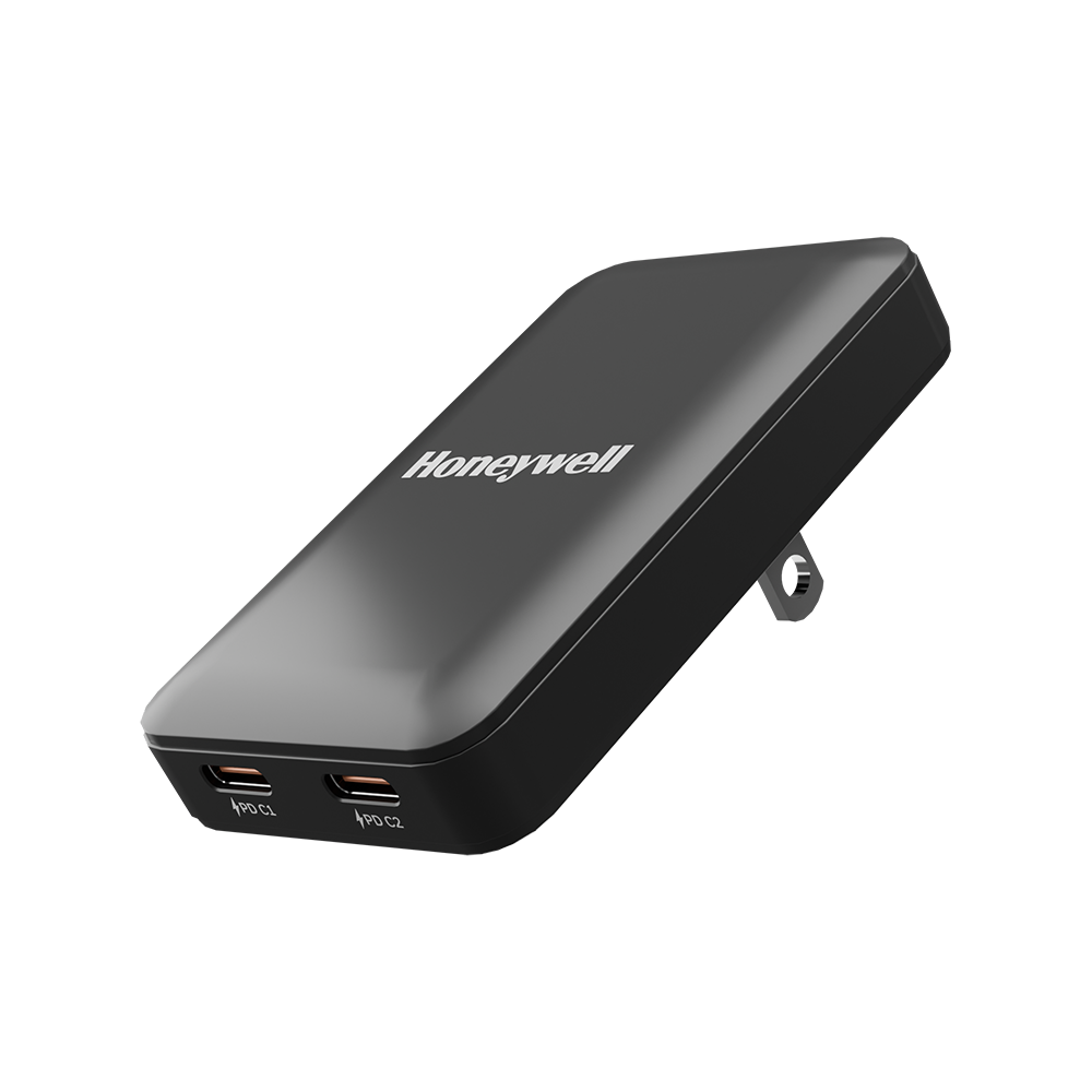 Honeywell Zest GaN Charger 65W Ultra Thin (Black)