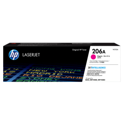 HP 206A Magenta Original LaserJet Toner Cartridge (W2113A)