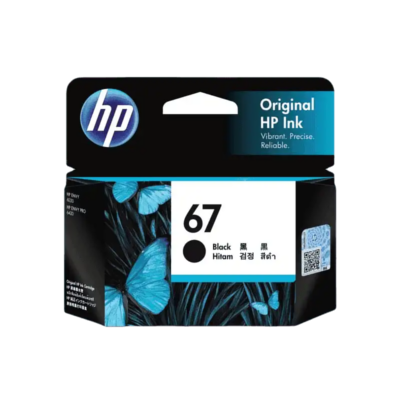HP 67 Black Original Ink Cartridge (3YM56AA)