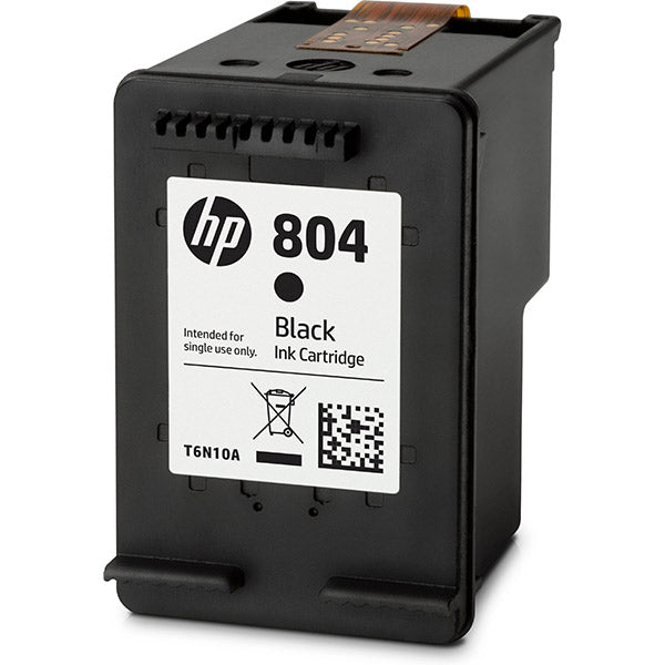 HP 804 Black Original Ink Cartridge (T6N10AA)