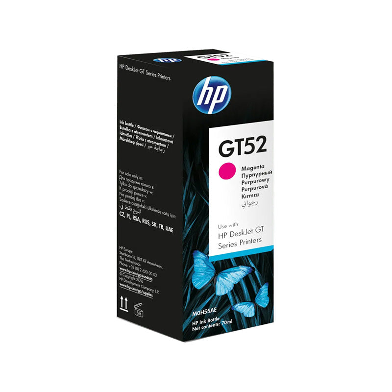 HP GT52 Magenta Ink Bottle (M0H55A)