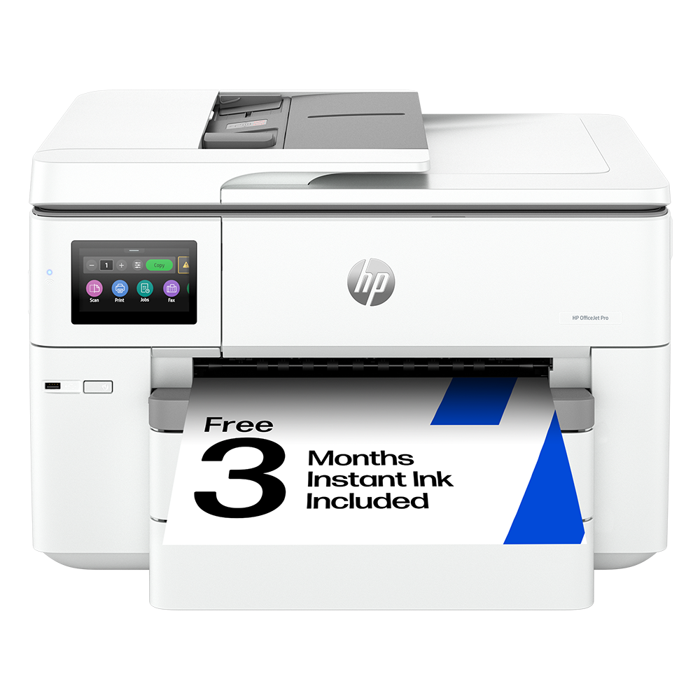 HP OfficeJet Pro 9730 Wide Format All-in-One Printer (537P5B), Instant Ink free trial included
