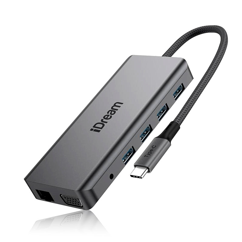 IDream iD12CMH30 12-in-1 USB-C Multiport Adaptor