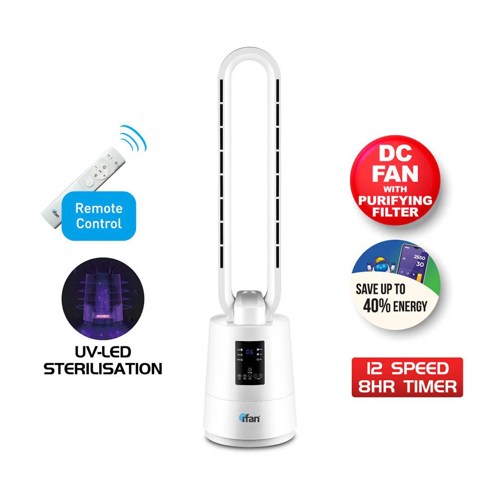 iFan IF7461 Bladeless Fan with UV Light