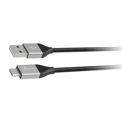 J5Create JUCX12BL 1M USB Type-C to USB 2.0 Cable (Black)