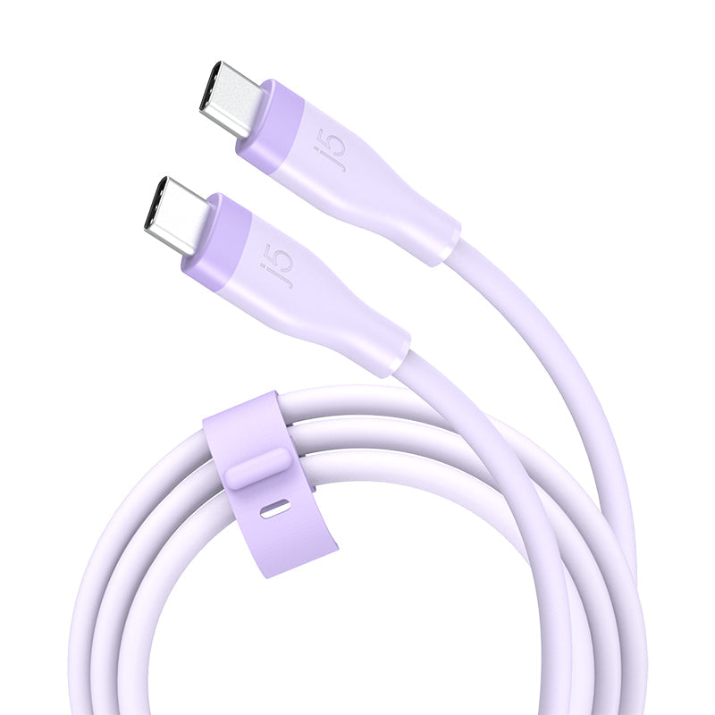 J5Create JUCX17P USB-C 60W Fast Charging Cable (Purple)