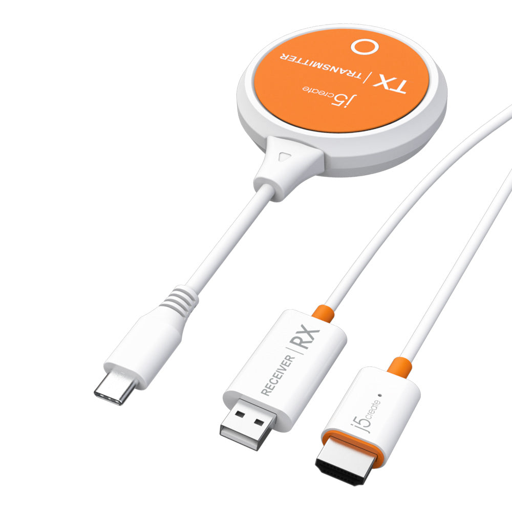 J5Create JVAW62 Screencast USB-C Wireless Display HDMI