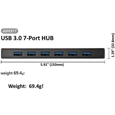 J5Create USB3.0 7-Port HUB (JUH377)