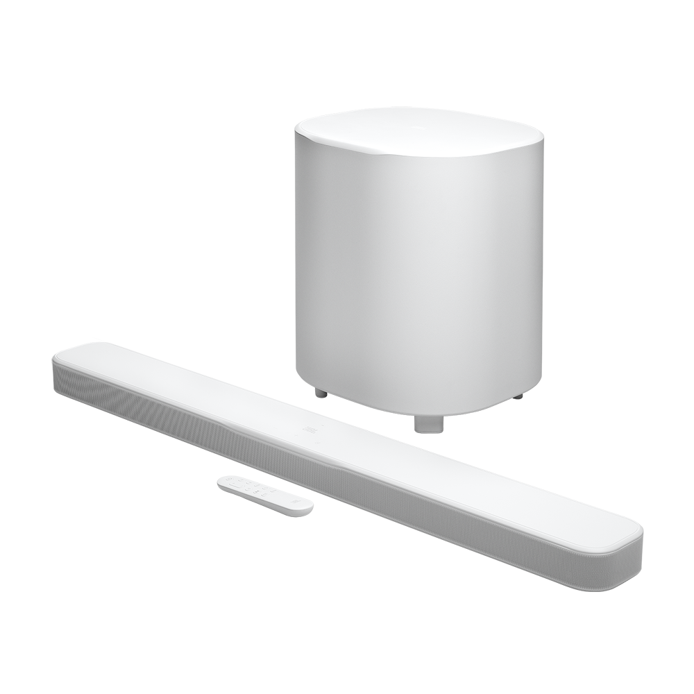JBL Bar 500 MK2 5.1 Soundbar Wireless Subwoofer (White)