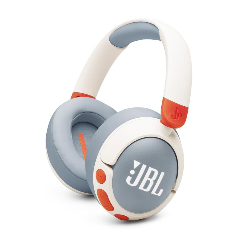 JBL Junior JR470NC Over-Ear ANC Bluetooth Headphones - White